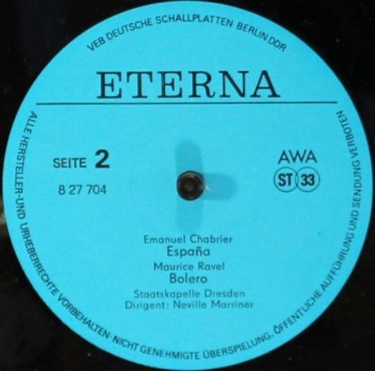 Eterna 8 27 704 - Capriccio Italien / Caprice Brillant / España - Image 3