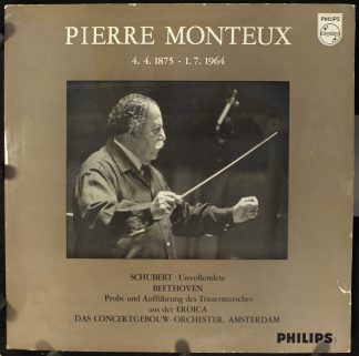 Philips G 03 202 L - Pierre Monteux 4.4.1875 - 1.7.1964