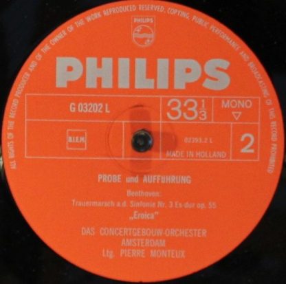 Philips G 03 202 L - Pierre Monteux 4.4.1875 - 1.7.1964 - Image 6
