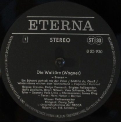 Eterna 8 25 930 - Die Walküre - Szenen - Image 3