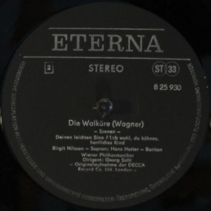 Eterna 8 25 930 - Die Walküre - Szenen - Image 4