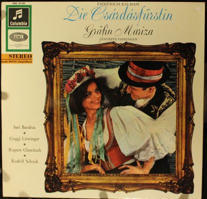 Columbia SMC 83 449 - Die Csárdásfürstin / Gräfin Mariza