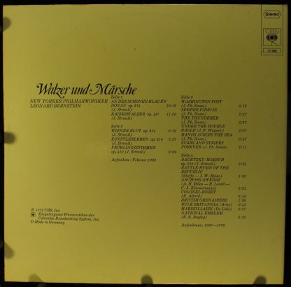 CBS 77 292 - Walzer Und Märsche - Image 2