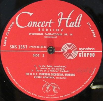 Concert Hall SMS-2357 - Symphonie Fantastique - Image 3