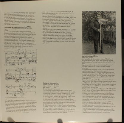 Musicaphon BM 7501 - Quatour A Cordes / Jardins / Ritournelle / - Image 6