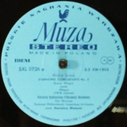 Polskie Nagrania Muza SXL 0726 - Concerto Giocoso Symphonie Conc - Image 3