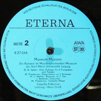 Eterna 8 27 044 - Museum Musices - Image 4