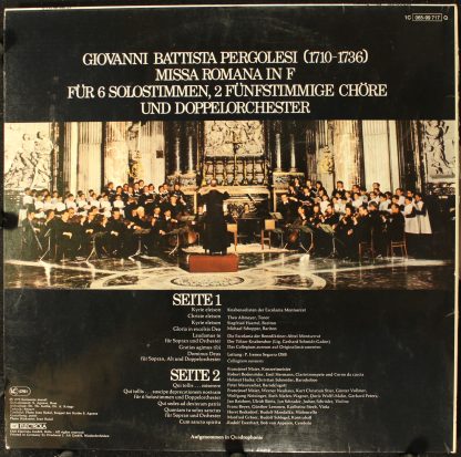 Deutsche Harmonia Mundi 1C 065-99 717 Q - Missa Romana - Image 2