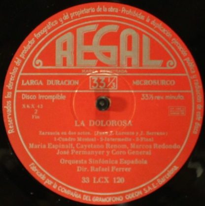 Regal 33LCX 120 - La Dolorosa - Image 3
