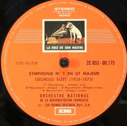 La Voix De Son Maître 2C 053 00175 - Symphonie En Ut Majeur -  S - Image 3