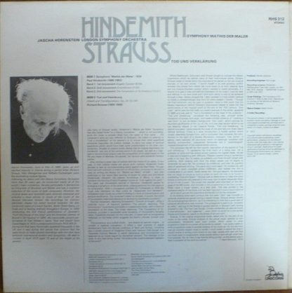Unicorn Records (3) RHS 312 - Symphony Mathis Der Maler / Tod Un - Image 2
