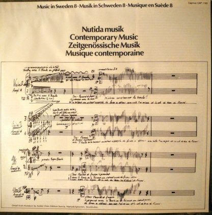CAPRICE CAP 1183 - Nutida musik Contemporary Music Zeitgenössisc - Image 4