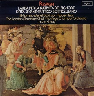 Argo ZRG 904 - Lauda Per La Natività Del Signore • Deità SIlvane