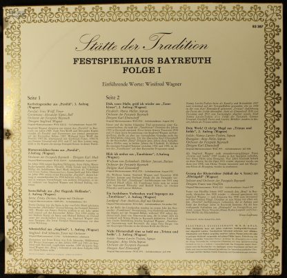 Electrola 83387 - Stätte Der Tradition - Festspielhaus Bayreuth - Image 2