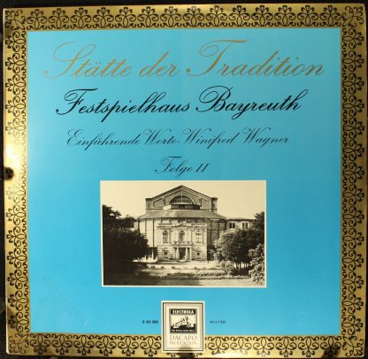 Electrola 83388 - Stätte Der Tradition - Festspielhaus Bayreuth