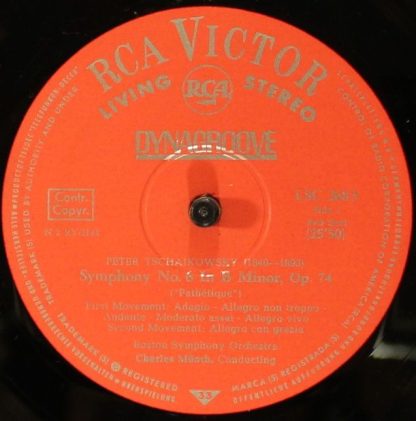 RCA Victor Red Seal LSC-2683 - "Pathétique" Symphony - Image 3