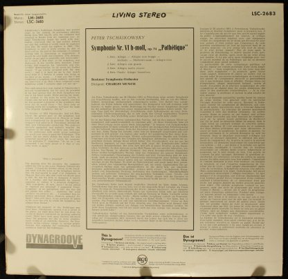 RCA Victor Red Seal LSC-2683 - "Pathétique" Symphony - Image 2