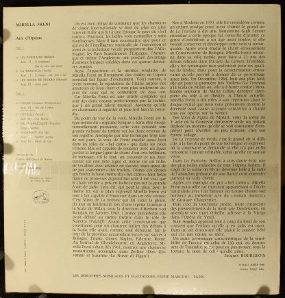 La Voix De Son Maître ASDF 846 - Airs d'Opéras - Image 2