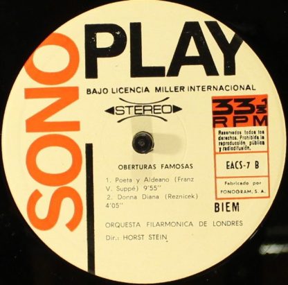Sonoplay EACS-7 - Oberturas Famosas - Image 4