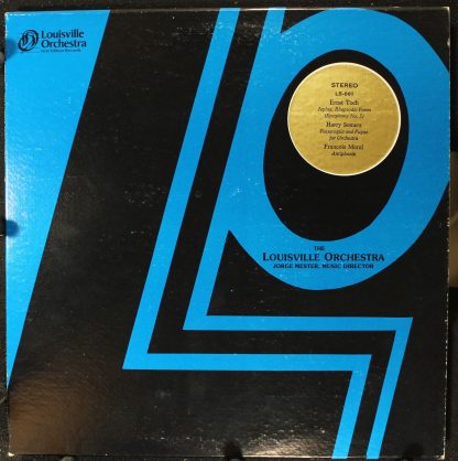 First Edition Records LS-661 - Jephta. Rhapsodic Poem (Symphony