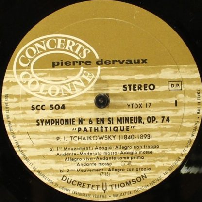 Ducretet Thomson SCC 504 - Symphonie Pathétique - Image 3
