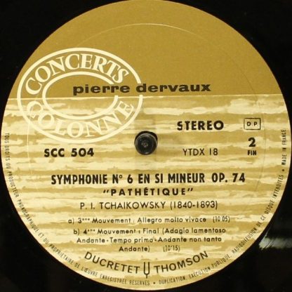 Ducretet Thomson SCC 504 - Symphonie Pathétique - Image 4