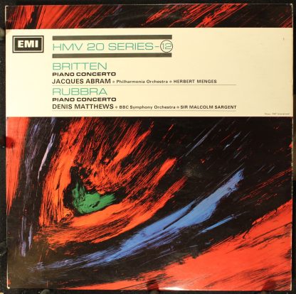 EMI HQM 1103 - Piano Concerto Nr.1 / Piano Concerto