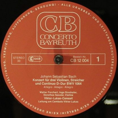 Concerto Bayreuth CB 12 004 - J. S. Bach Konzertant - Image 3