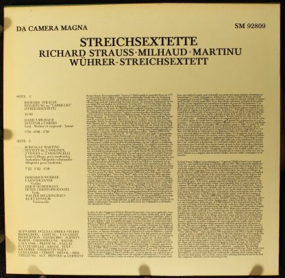 Da Camera Magna SM 92809 - Wührer-Streichsextette - Image 2