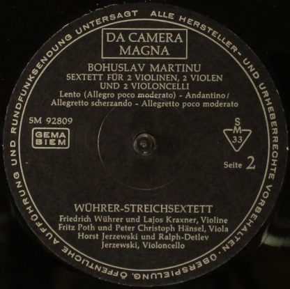 Da Camera Magna SM 92809 - Wührer-Streichsextette - Image 3