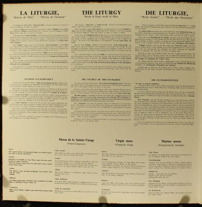 Disques RDG RdG 30/03/80 - Liturgies - Saint-Benoît-Sur-Loire - Image 3