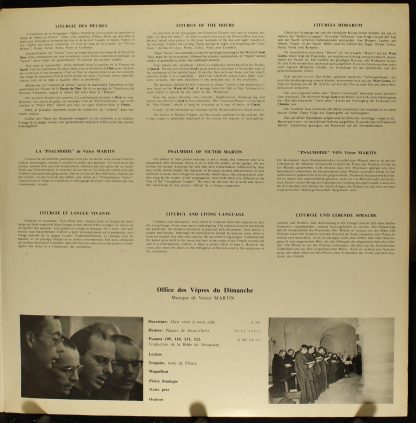 Disques RDG RdG 30/03/80 - Liturgies - Saint-Benoît-Sur-Loire - Image 4