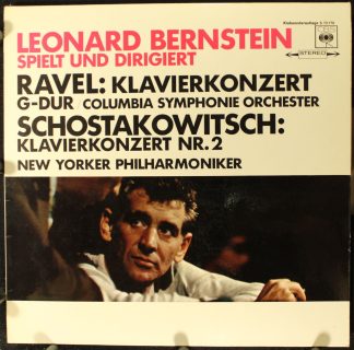 CBS S 72 170 - Leonard Bernstein spielt und dirigiert Ravel: Kla