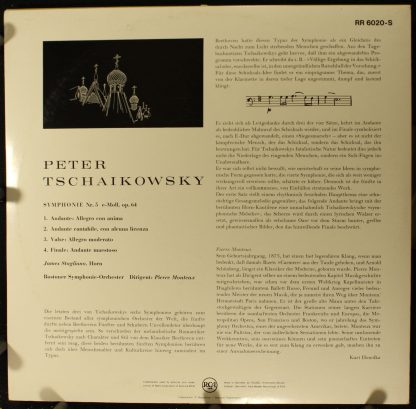 RCA RR 6020-S - 5. Symphonie E-Moll - Image 2