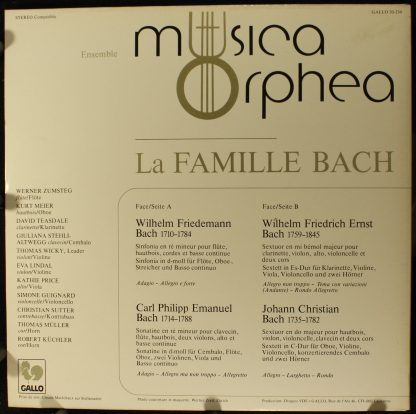 Gallo 30-234 - La Famille Bach - Image 2