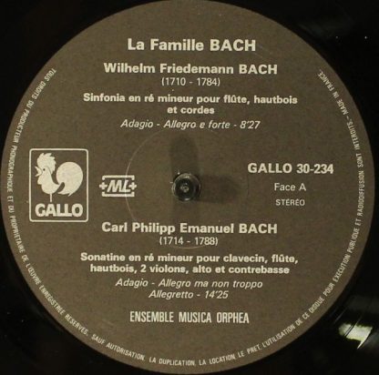 Gallo 30-234 - La Famille Bach - Image 5