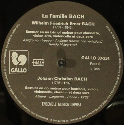 Gallo 30-234 - La Famille Bach - Image 6