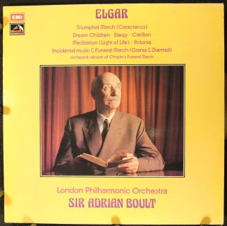 His Master's Voice ASD 3050 - Elgar Orchestral Music
