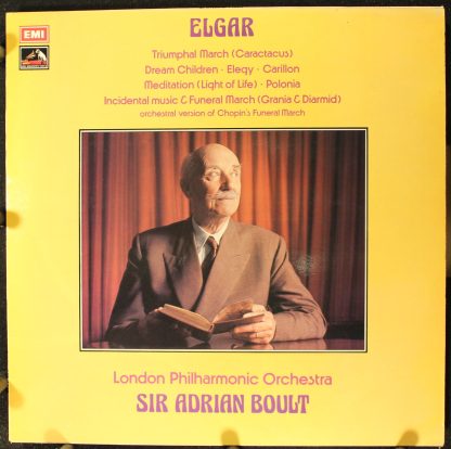 His Master's Voice ASD 3050 - Elgar Orchestral Music