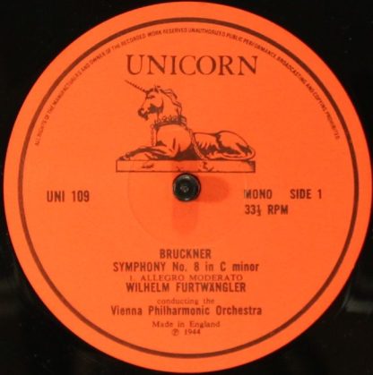 Unicorn Records (3) UNI 109/10 - Symphony N°8 In C Minor - Image 5