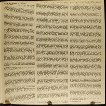 Unicorn Records (3) UNI 109/10 - Symphony N°8 In C Minor - Image 4