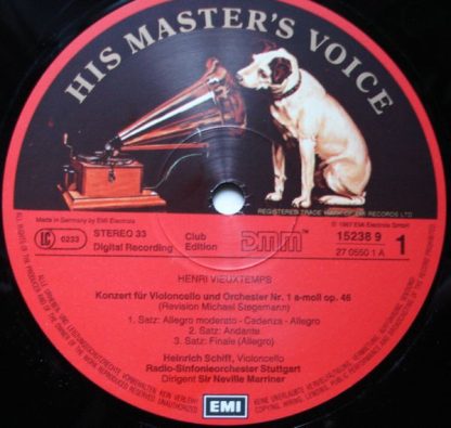 His Master's Voice 15 238 9 - Cellokonzerte / Cello Concertos No - Image 3
