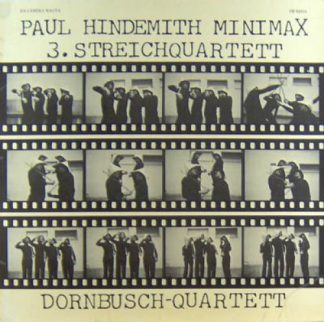 Da Camera Magna SM 92416 - Paul Hindemith Minimax 3 Streichquart