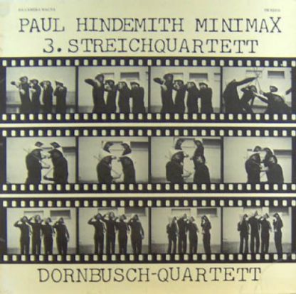 Da Camera Magna SM 92416 - Paul Hindemith Minimax 3 Streichquart
