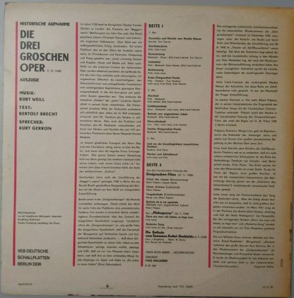 Eterna 8 20 440 - Die Dreigroschenoper - Image 2