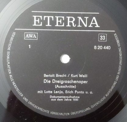Eterna 8 20 440 - Die Dreigroschenoper - Image 3