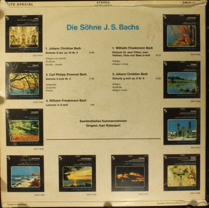 Elite Special SMLP 5012 - Die Söhne J. S. Bachs - Image 2