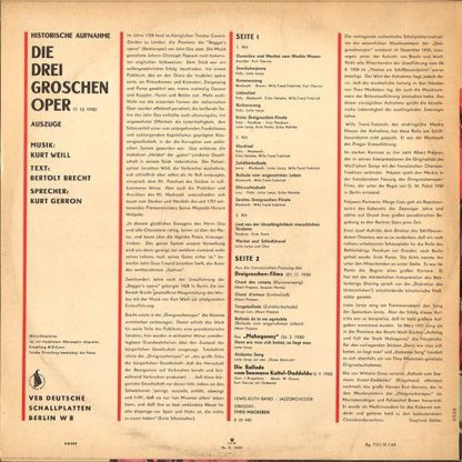 Eterna 8 20 440 - Die Dreigroschenoper - Image 2