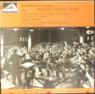 His Master's Voice ASD 521 - Barbirolli Conducts English String