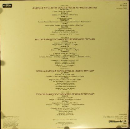 His Master's Voice 62018 - The Golden Age Of Baroque - Image 2
